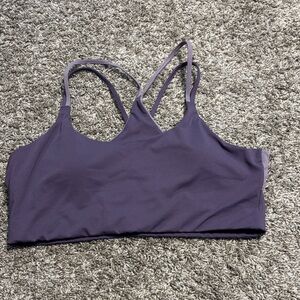 Fabletics Nightshade/Plum Frost Low Impact Sports Bra